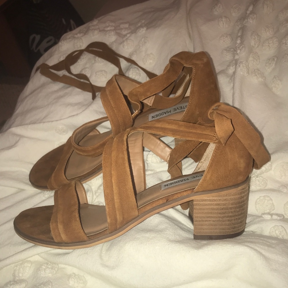 Steve Madden lace up heels